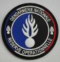 Ecusson Gendarmerie Nationale Reserve Operationelle Version : Pvc