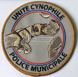 Ecusson Brodé Equipe Cyno Police Municipale