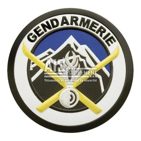 Écusson de Spécialités Plastique Gendarmerie Haute Montagne