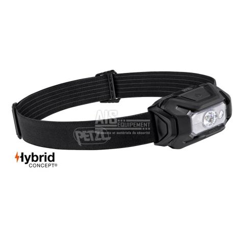 Lampe frontale Hybrid éclairage 4 couleurs Aria 1 noir - 350 Lumens