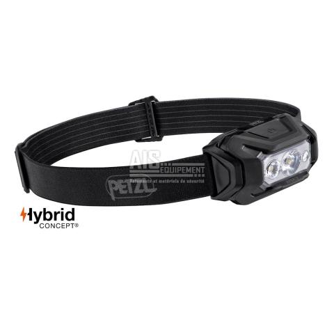 Lampe frontale Hybrid éclairage 4 couleurs Aria 2 noir - 450 Lumens