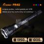 Fitorch PR40 - 1350 lumens - 2 accus 18650