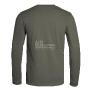 T-shirt manches longues Strong vert olive